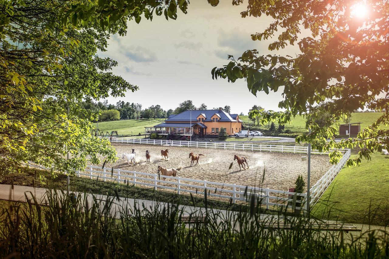 Hotel Horse Riding - Jezdecky Areal Tršice Exteriör bild